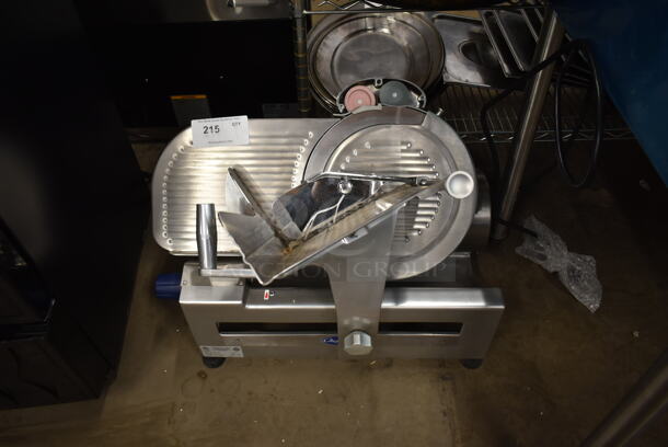 Globe GC 512 Stainless Steel Commercial Countertop Meat Slicer w/ Blade Sharpener. 115 Volts, 1 Phase. Tested and Does Not Power On - Image 1 of 5