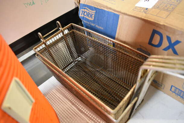 2 Metal Fry Baskets. 6.5x24x10. 2 Times Your Bid! - Image 2 of 2