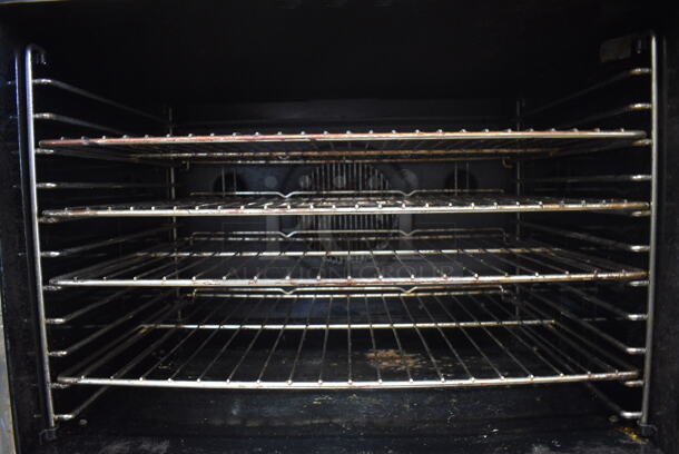 2 Blodgett Stainless Steel Commercial Natural Gas Powered Full Size Convection Ovens w/ View Through Doors, Metal Oven Racks and Thermostatic Controls. 38.5x41x67.5. 2 Times Your Bid! - Image 4 of 6