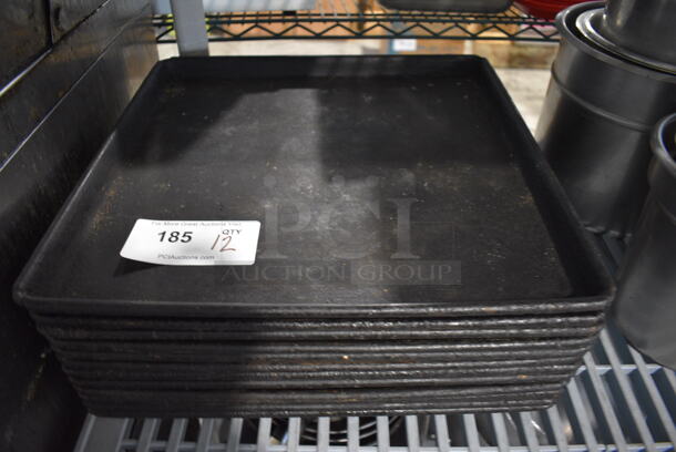 12 Metal Square Baking Pans. 16x16x1. 12 Times Your Bid!