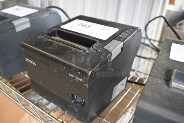 Epson Model M244A Receipt Printer. 5.5x8x6 - Image 2 of 4