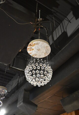 9 Ceiling Light Fixtures. 9 Times Your Bid! BUYER MUST REMOVE. (lounge)