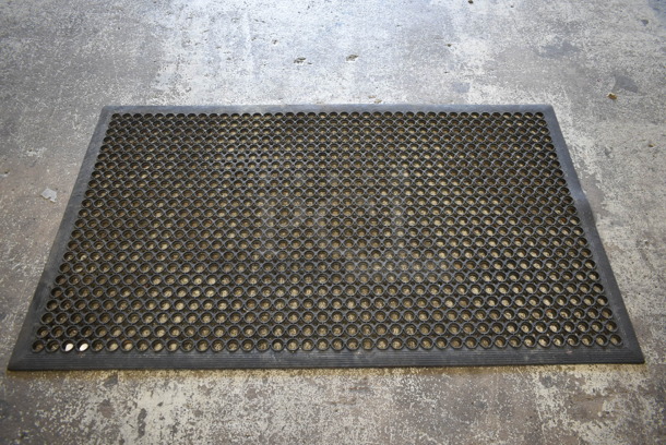 Black Anti Fatigue Floor Mat. - Image 1 of 3