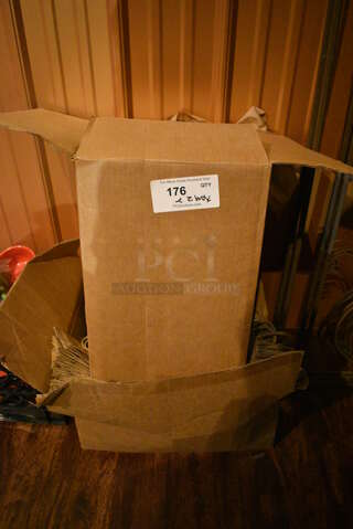 ALL ONE MONEY! Lot of 2 Boxes of Brown Paper Bags. (bar)
