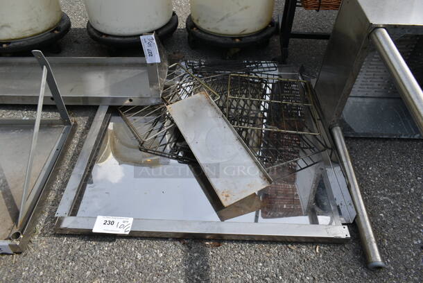 ALL ONE MONEY! Lot of Various Metal Pieces Including Fryer Inserts - Image 1 of 2