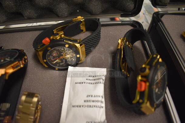 15 Replica Watches in NEW Winchester Case. 15 Times Your Bid! - Image 6 of 12