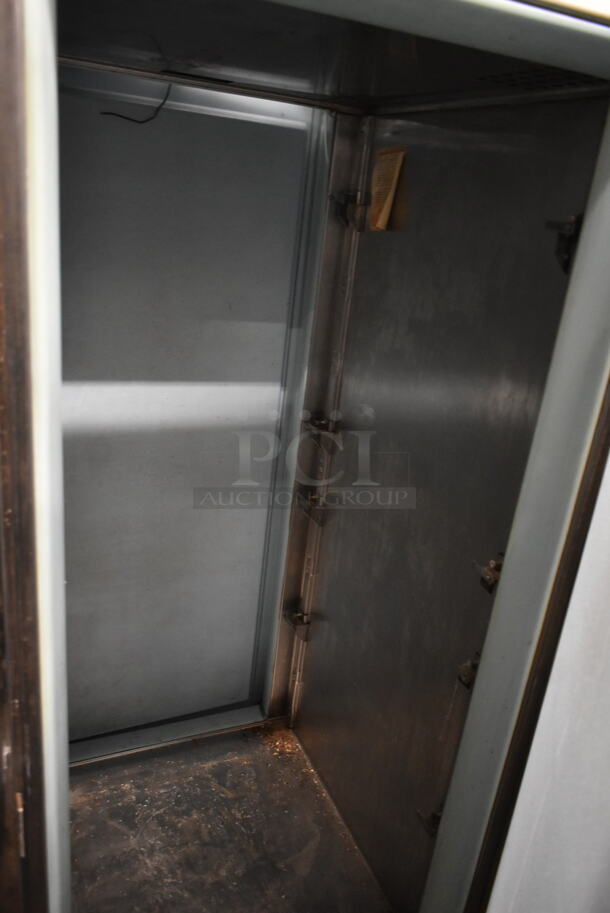 Victory Stainless Steel Commercial 2 Door Reach In Pass Through Cooler. Tested and Does Not Power On - Image 5 of 5