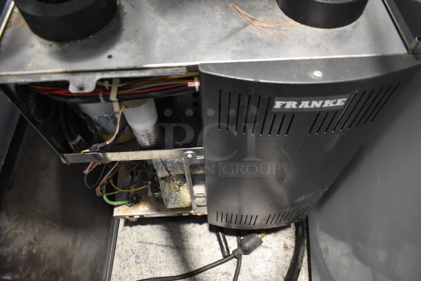 Franke Sinfonia Metal Commercial Countertop Automatic Coffee Espresso Machine. Missing Hoppers. - Image 7 of 8