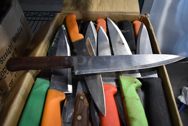 50 SHARPENED Stainless Steel Knives Including Chef. 50 Times Your Bid! - Image 5 of 5
