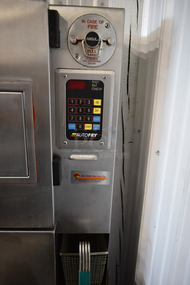 Autofry Stainless Steel Commercial Floor Style Ventless Fryer on Commercial Casters. 208-250 Volts, 1 Phase. - Image 6 of 12