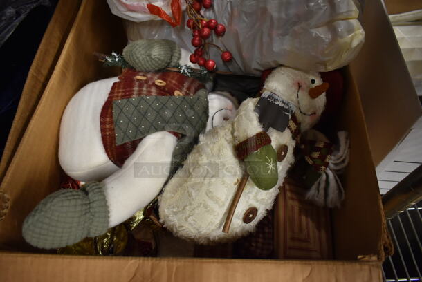 ALL ONE MONEY! Lot of Various Items Including Snowman Decorations  - Image 3 of 4