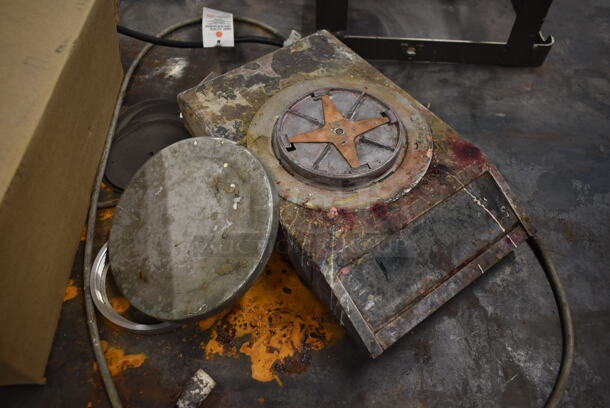 Metal 2 Tier Cart w/ Contents on Commercial Casters. - Image 5 of 8