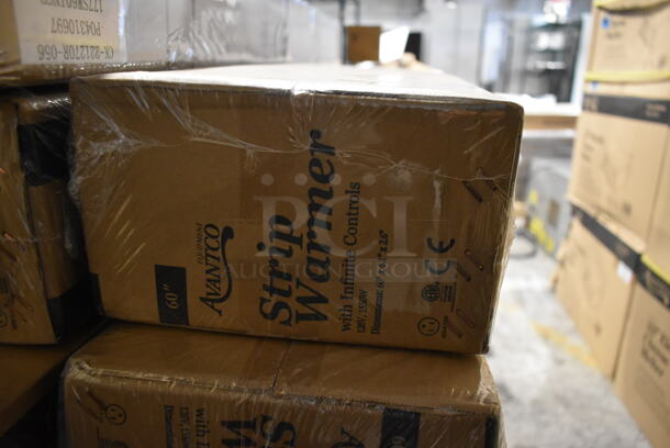 PALLET LOT of 30 BRAND NEW SCRATCH AND DENT! Avantco 177SW60INCP Stainless Steel Commercial 60" High Wattage Strip Warmer with Infinite Controls. Stock Picture Used as Gallery. 30 Times Your Bid! - Image 3 of 6