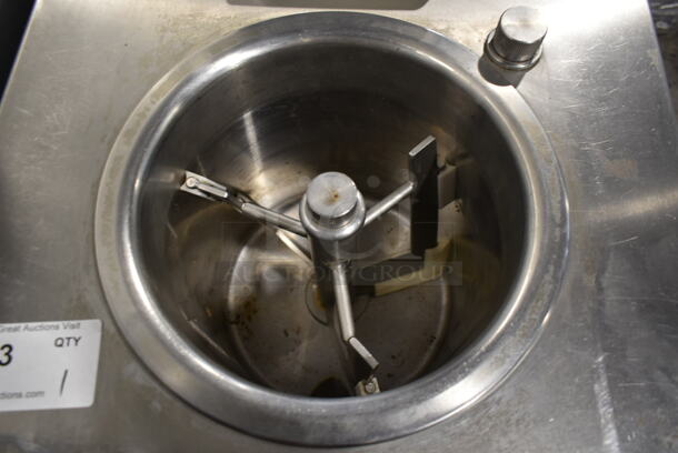 CRM EX28-35A Stainless Steel Commercial Floor Style Air Cooled Batch Freezer on commercial Casters. 220 Volts, 3 Phase. - Image 7 of 7