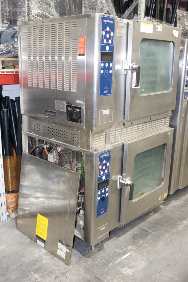 Alto-Shaam 7.14MLGS (1) Pre-Stacked CombiTherm. Gas Combi / Electric Multi-Cook Oven Package - 110/115v / 1ph Natural Gas  - Image 6 of 7