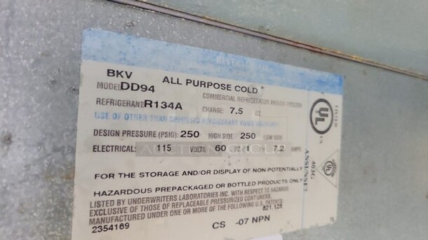 Beverage Air-Superior Draft Beer Cooler 2 keg On casters! - Image 4 of 4