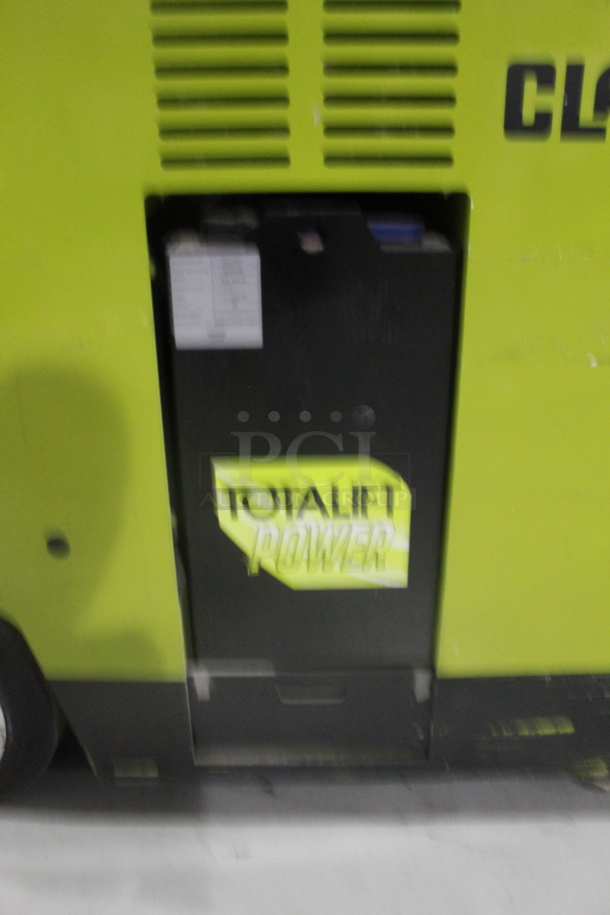Clark ESX15S Metal Commercial Electric Powered Riding Forklift. Goes GREAT w/ Lot 484! BUYER MUST REMOVE: This Item CANNOT Be Transported; Must Pick Up By Appointment Only Approximately 1 Week After Auction Ends; Forklift Will Be Used During Pick Up Day. - Image 4 of 9