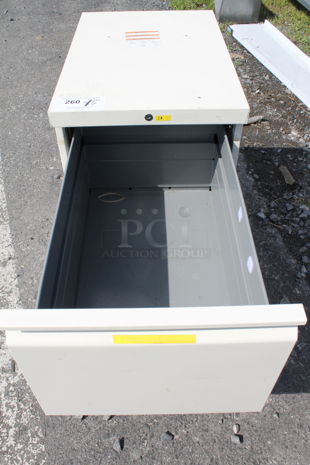 White 2 Drawer Filing Cabinet. - Image 3 of 4