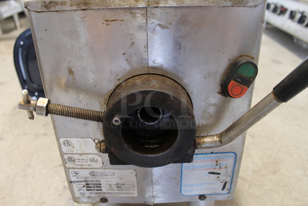 Torrey M-22RW2 Stainless Steel Commercial Countertop Meat Grinder. 220 Volts, 1 Phase.  - Image 2 of 5