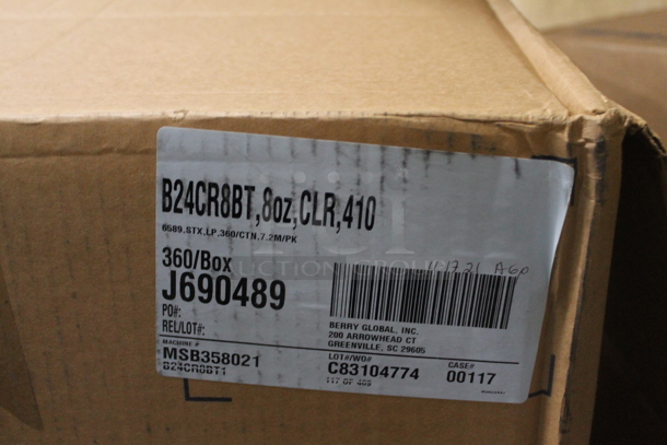 ALL ONE MONEY! Lot of Boxes of BRAND NEW Poly Bottles and Paramount Cylinder Quart Containers. BUYER MUST REMOVE. - Image 10 of 10