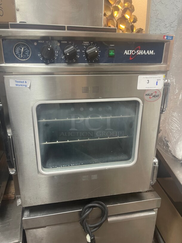 Working! Alto Shaam Cook and Hold Commercial Oven 220 Volt 1 Phase NSF Tested and Working! - Image 2 of 9