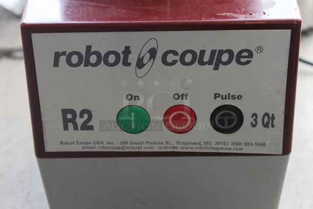 Robot Coupe R2B Metal Commercial Food Processor. 120 Volts, 1 Phase. Tested and Does Not Power On - Image 2 of 3
