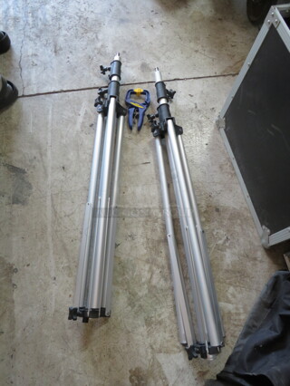 One Interfit Double Speaker Stand.