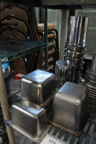 ALL ONE MONEY! Lot of Various Metal Drop Ins. includes 1/6 Size.