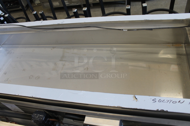 BRAND NEW SCRATCH AND DENT! 2022 Omniteam Low Voltage Lighting Refer Base and Cold Pans 4 Drawer Chef Base w/ Refrigerated Drop In. 208-230 Volt 1 Phase - Image 2 of 12