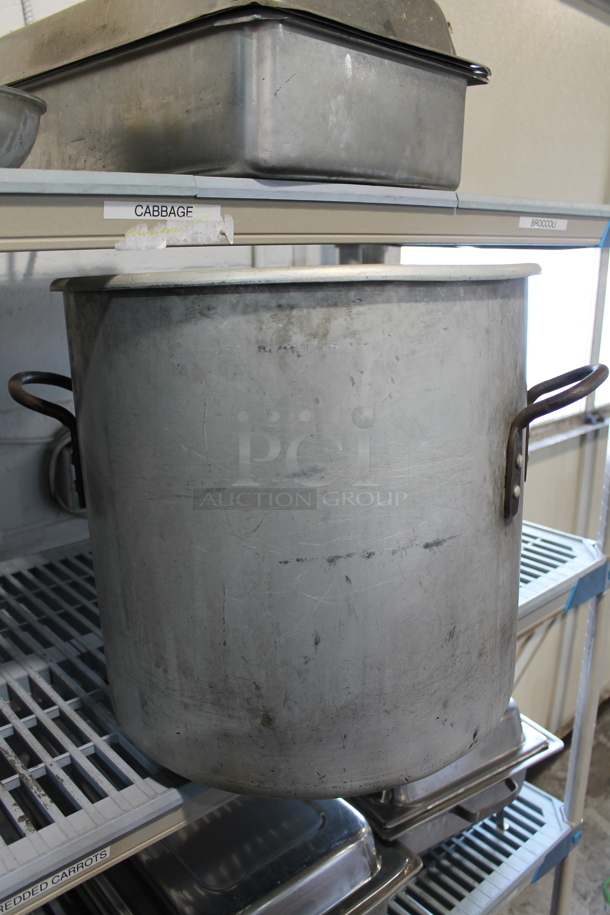ALL ONE MONEY! Two Tier Lot of Various Items Including Metal Stock Pot and Colanders - Image 7 of 7