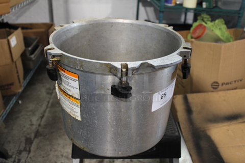 Metal Pressure Cooker Pot. Missing Lid.