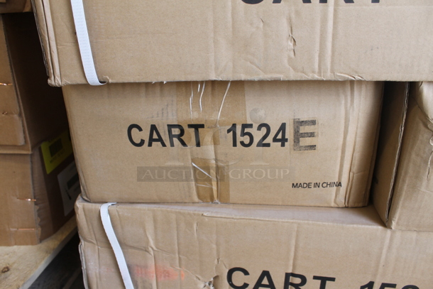 4 BRAND NEW IN BOX Turbo Air TBUS-1524E Economy Series Stainless Steel Utility Cart, 15 x 24". 4 Times Your Bid! - Image 4 of 4