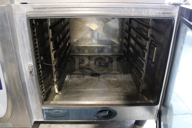 2 Rational Model SCC 62G Stainless Steel Commercial Natural Gas Powered Combi Convection Oven w/ View Through Door and Metal Racks. 75,000 BTU. 42x40x67. 2 Times Your Bid! - Image 4 of 10
