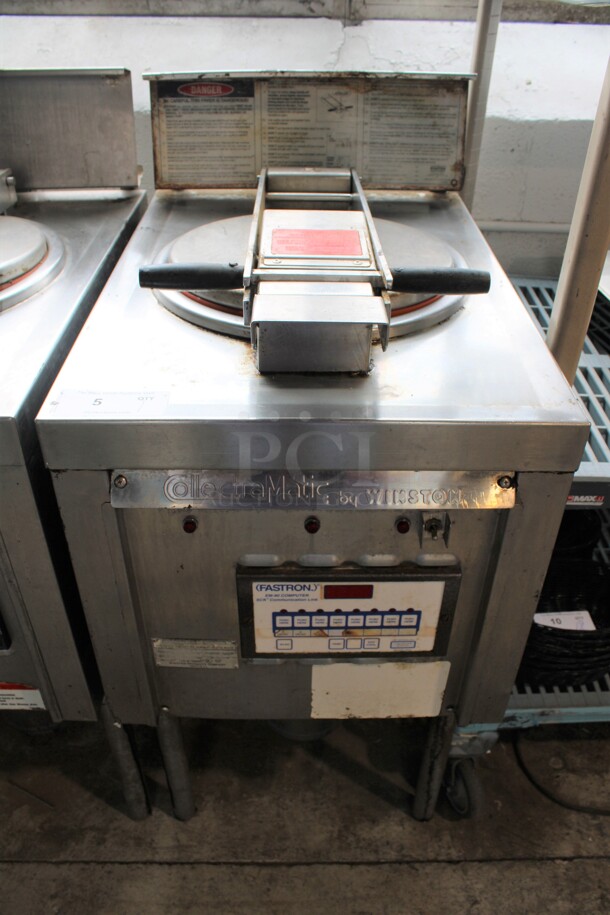 Winston Model FCR620101SJ Stainless Steel Commercial Electric Powered Pressure Fryer. 208 Volts, 3 Phase. 20x28x47