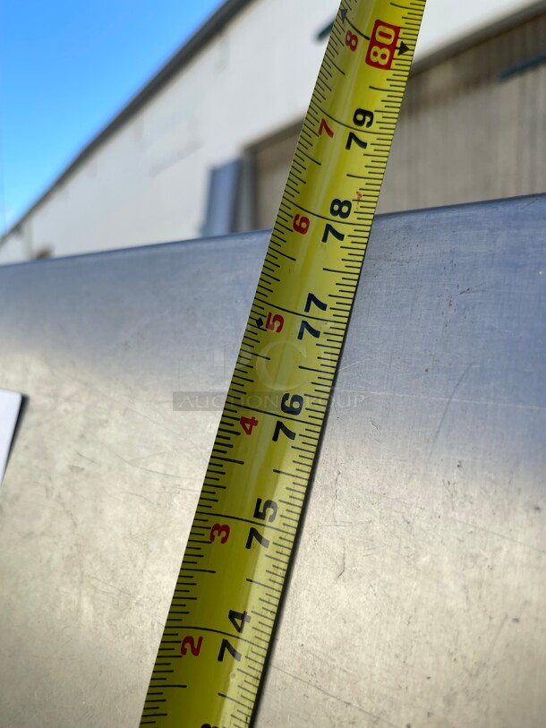 Commercial Stainless Steel Shelve NSF great Shape - Image 4 of 5
