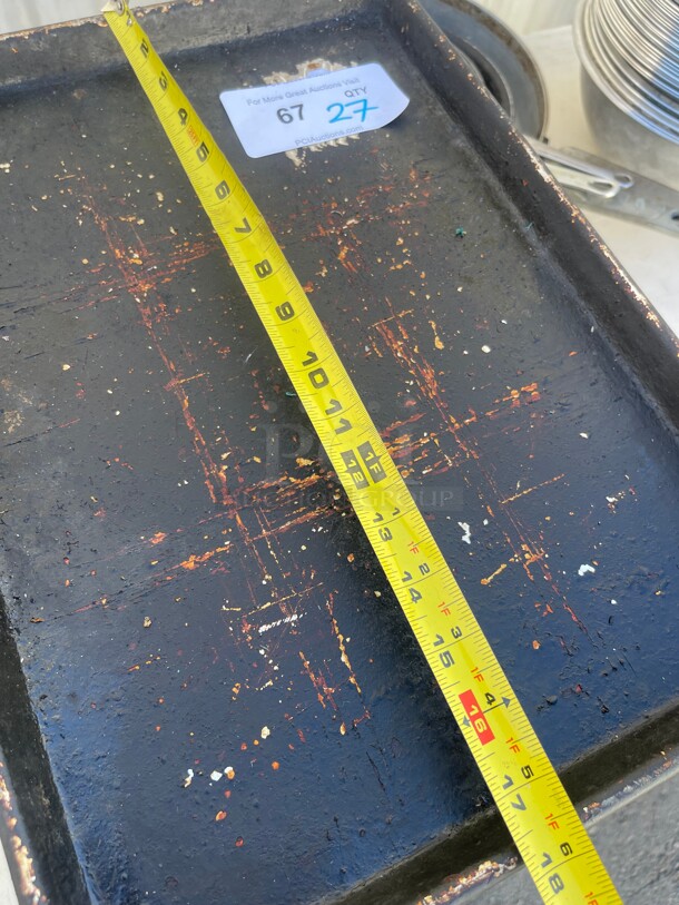 Commercial Aluminum 1/2 Sheet Great For Baking NSF - Image 7 of 7