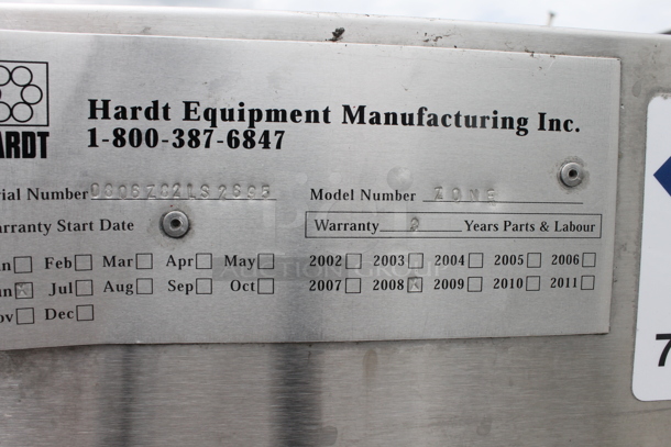 Hardt Zone Commercial Stainless Steel 2-Tier Hot Food Station 208-240 Volts 1 Phase - Image 11 of 12