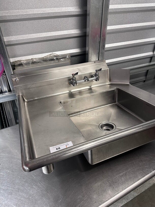 Clean! Allstrong  14 Gauge 36 inch  Soiled / Dirty Dishwasher  Table - Image 1 of 5