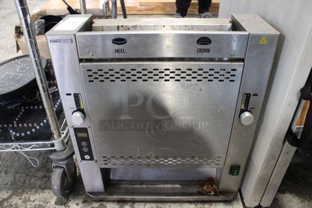 Prince Castle Model CTS-W Stainless Steel Commercial Countertop Vertical Contact Toaster. 120 Volts, 1 Phase. 20.5x7x22. Tested and Working!