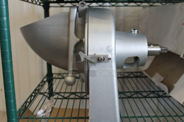 LIKE NEW! Avantco 177MX20SHRDR Metal Commercial Pelican Head Shredder Attachment for MX20 Mixer. - Image 2 of 4