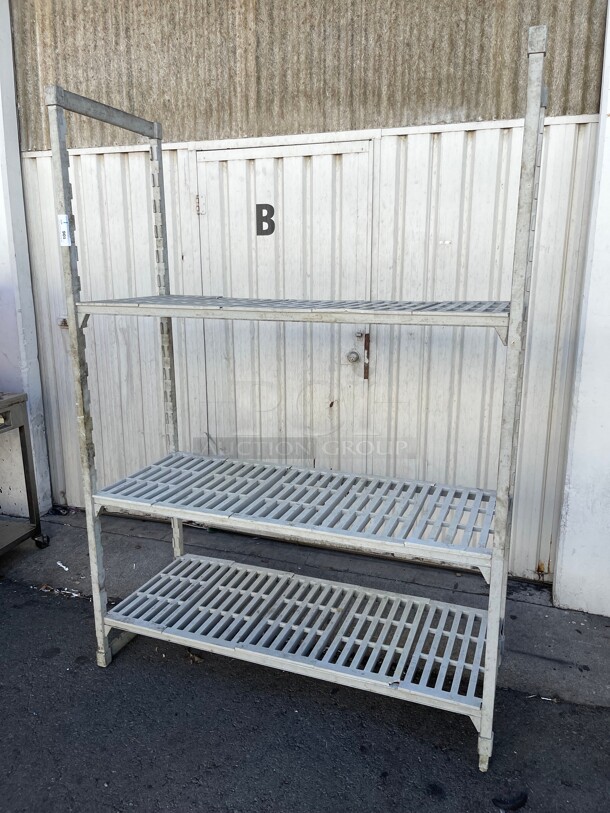 Nice! Commercial Heavy Duty Fiber Glass Shelf 58x24x84 NSF - Image 1 of 6
