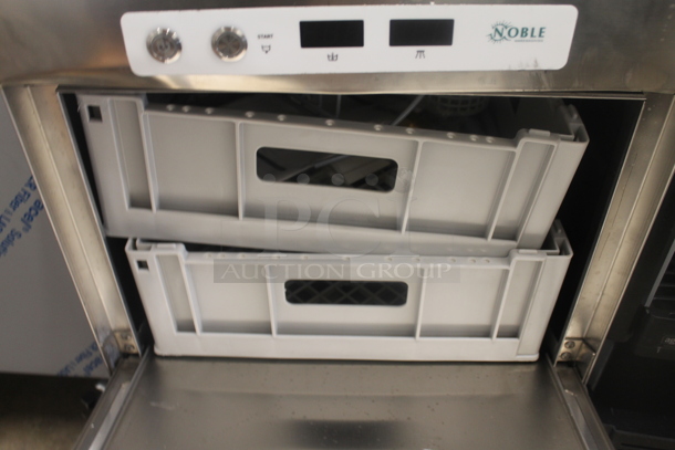 BRAND NEW SCRATCH AND DENT! 2023 Noble 495HTGW22 Stainless Steel Commercial Undercounter Glass Washer. 208-240 Volts, 1 Phase. - Image 4 of 6