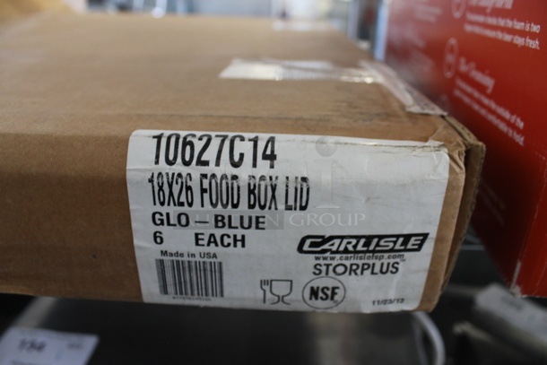 BRAND NEW IN BOX! 6 Carlisle Clear Poly Lid. 18x26 - Image 4 of 4