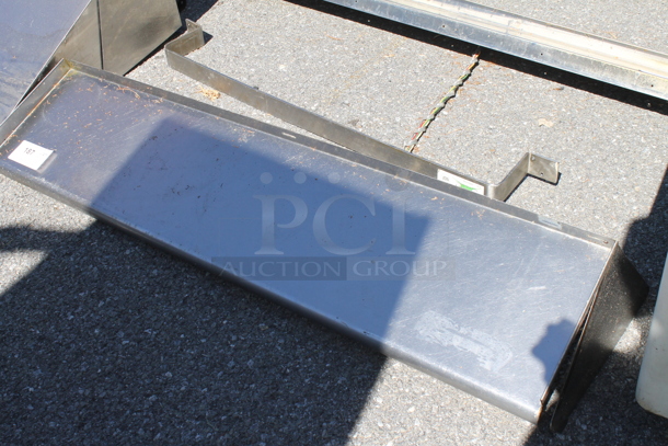 Stainless Steel Shelf. - Image 2 of 3
