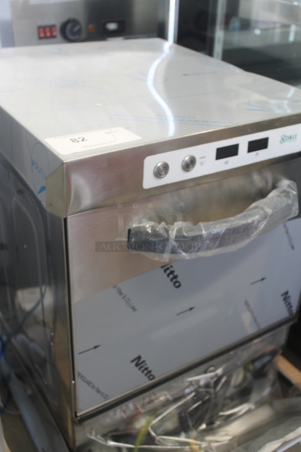 BRAND NEW SCRATCH AND DENT! 2023 Noble 495HTGW22 Stainless Steel Commercial Undercounter Glass Washer. 208-240 Volts, 1 Phase. - Image 2 of 7