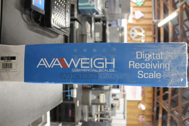 BRAND NEW SCRATCH AND DENT! Avaweigh 334RS4100T Digital Treaded Receiving Scale With Remote Display And Box. Tested And Working! - Image 5 of 9