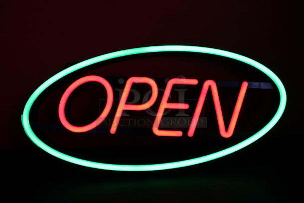 Open Light Up Sign. 27x2.5x13. Tested and Working! - Image 5 of 6