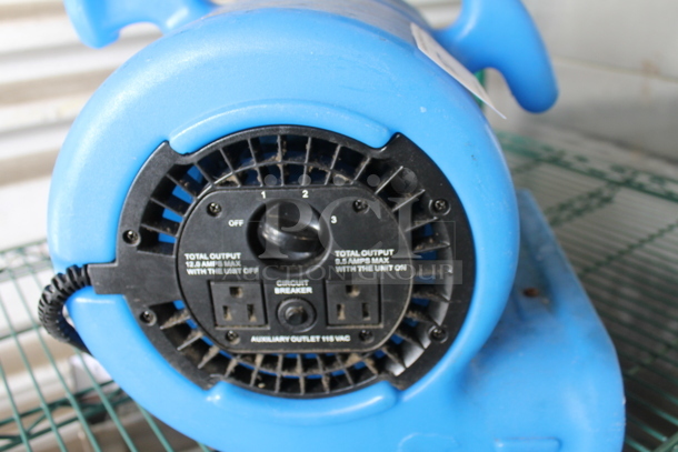 B-Air VP-25 Floor Fan / Air Mover. 115 Volts, 1 Phase. Tested and Working! - Image 3 of 4