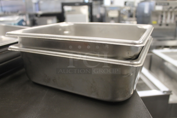 6 Steel Drop-In Bins In Two Sizes. 6 Times Your Bid!  - Image 3 of 5