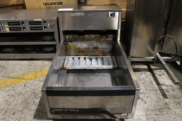 Carter Hoffmann CNH1D Stainless Steel Commercial Crisp N Hold Fry Dump Warming Station. 120 Volts, 1 Phase. Tested and Working! - Image 2 of 5